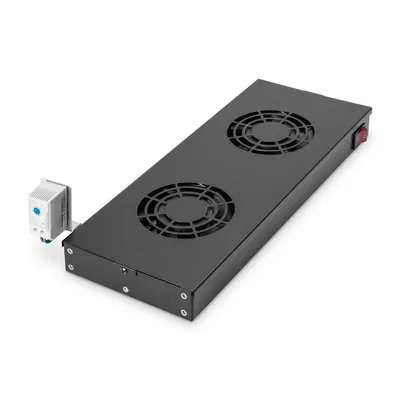 Digitus DN-19 FAN-2-HO-SW Rack Zubehör Lüftertafel