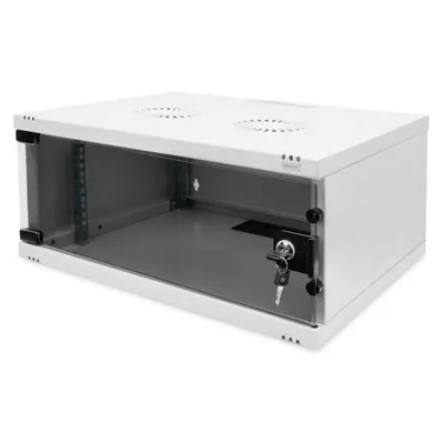 Wand-Rack-Gehäuse Digitus SOHO 4U 540x400mm Grau