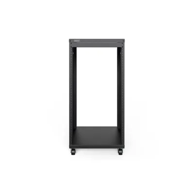 Rackschrank Digitus 21UA 19 Zoll mit Rollen Stahl 136 kg
