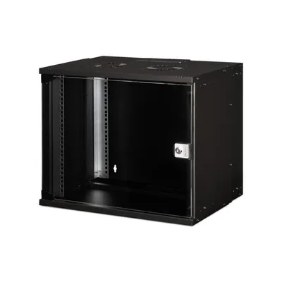 Rackschrank Digitus SOHO Pro 9U 540x400 mm Schwarz abschließbar