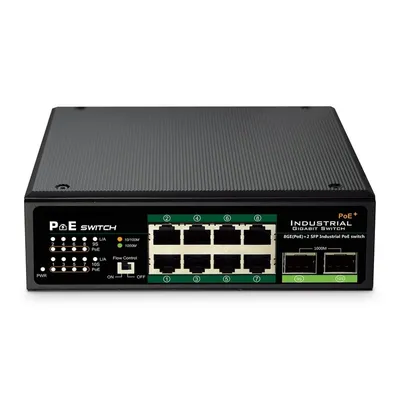 Digitus DN-651110 Netzwerk-Switch Gigabit Ethernet (10/100/1000) Power over Ethernet (PoE) Schwarz