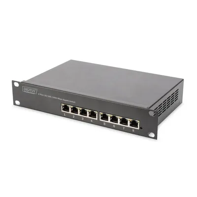 Digitus DN-80114 Netzwerk-Switch Gigabit Ethernet (10/100/1000) Grau