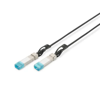 Digitus DN-81221-01 InfiniBand/Glasfaserkabel SFP+ Schwarz