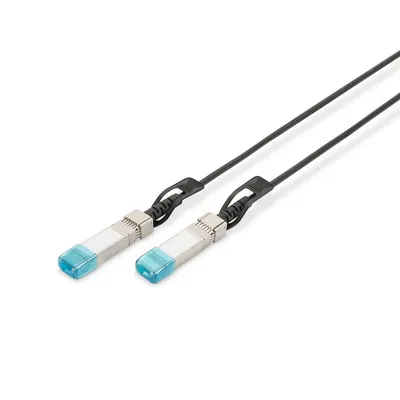Digitus DN-81222-02 InfiniBand/Glasfaserkabel SFP+ Schwarz