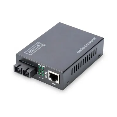 Digitus DN-82121-1 Netzwerk Medienkonverter 1000 Mbit/s 1310 nm Einzelmodus Schwarz