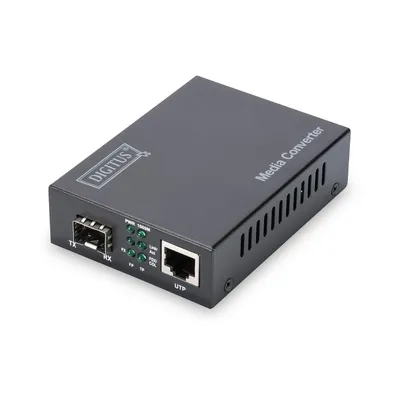 Digitus DN-82130 Netzwerk Medienkonverter 1000 Mbit/s Schwarz