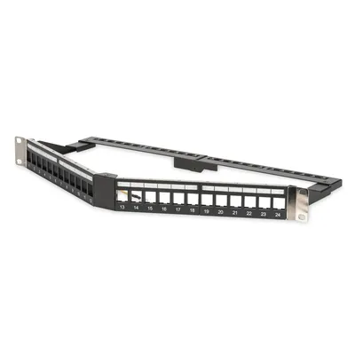 Digitus DN-91414S 24-Port-Winkelpatchpanel