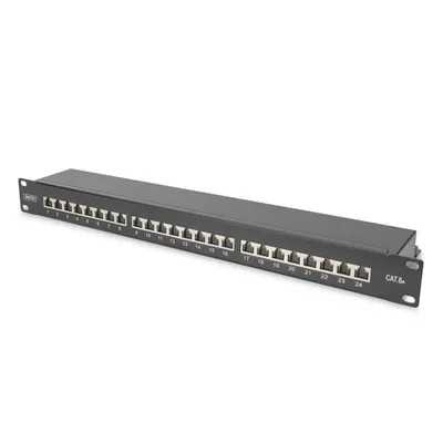 Patchpanel Digitus DN-91624S-EA 24 Ports Cat6A geschirmt 1U