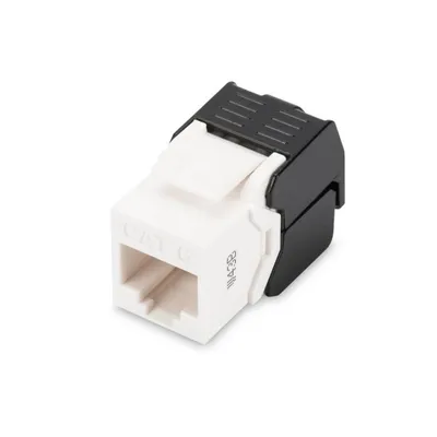 Keystone Modul Digitus DN-93603 CAT 6 ungeschirmt schwarz weiss