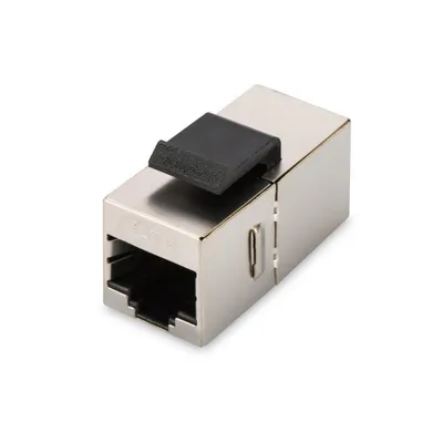 Kupplung Digitus CAT 6 Klasse E Geschirmt RJ-45 2 Ports ABS Gold