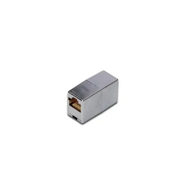 Modularer Kupplungsadapter DIGITUS CAT5e Klasse D RJ45 Weiblich zu Weiblich Silber
