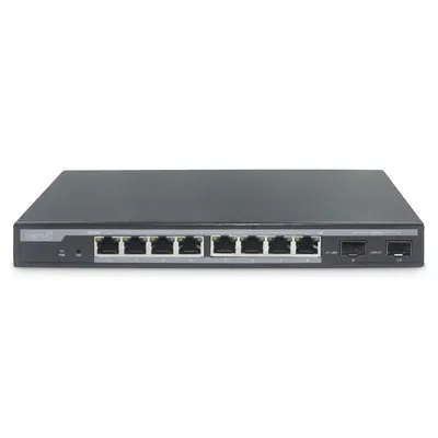 Digitus DN-95344 Netzwerk-Switch Gigabit Ethernet (10/100/1000) Power over Ethernet (PoE) Schwarz