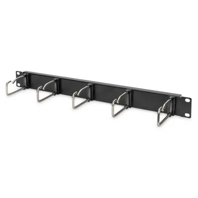 Kabelmanagementpanel Digitus für 19"-Racks 1HE mit Stahlbügeln