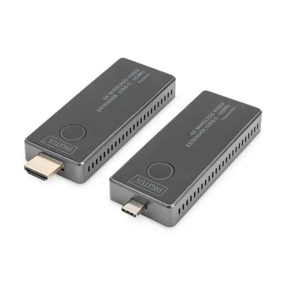 Drahtloser Video-Extender 4K Digitus DS-55324 30 m USB-C zu HDMI