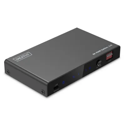 HDMI Splitter Digitus DS-55339 8K 1x2 Audioauskopplung EDID