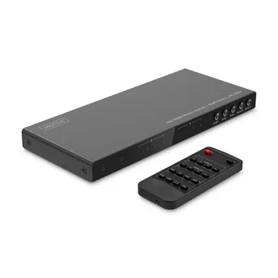HDMI-Matrix-Switch 4x2 Digitus mit Multi-Viewer 4K/30Hz