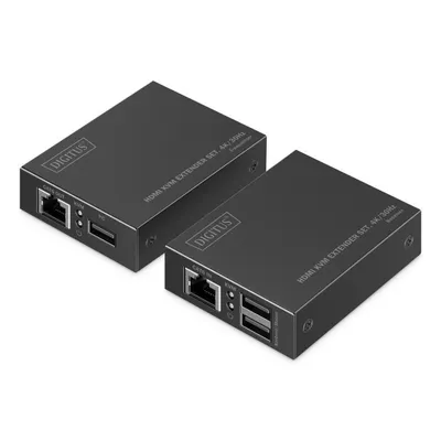 KVM Extender Digitus DS-55357 HDMI 4K 30Hz PoC 70 m USB