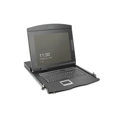 Digitus 19" HD LCD KVM Konsole 1-Port VGA Modular