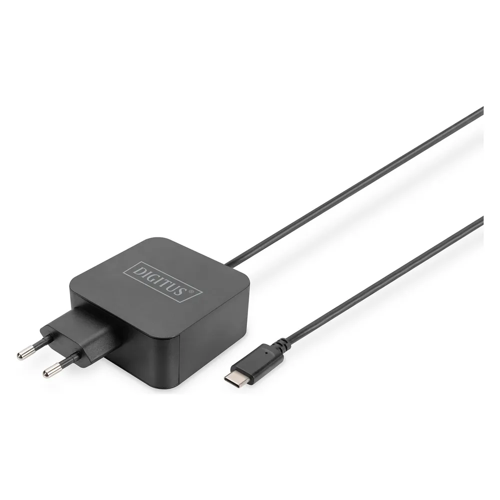 Ladegerät USB-C für Laptop Digitus 65W PD3.0 Schwarz