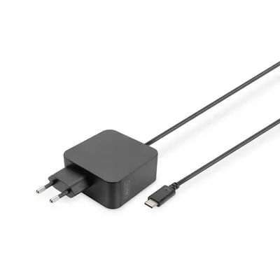 Ladegerät USB-C für Laptop Digitus 65W PD3.0 Schwarz
