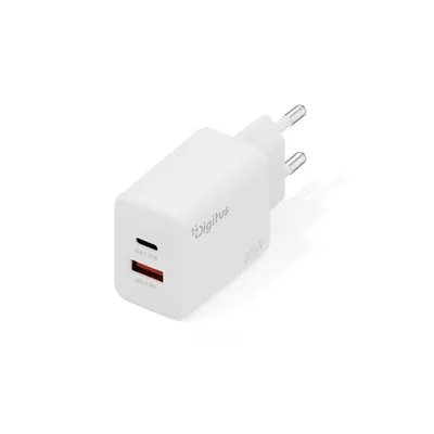 Ladegerat Digitus USB 20W 1x USB-C 1x USB-A Kompakt Recycelt