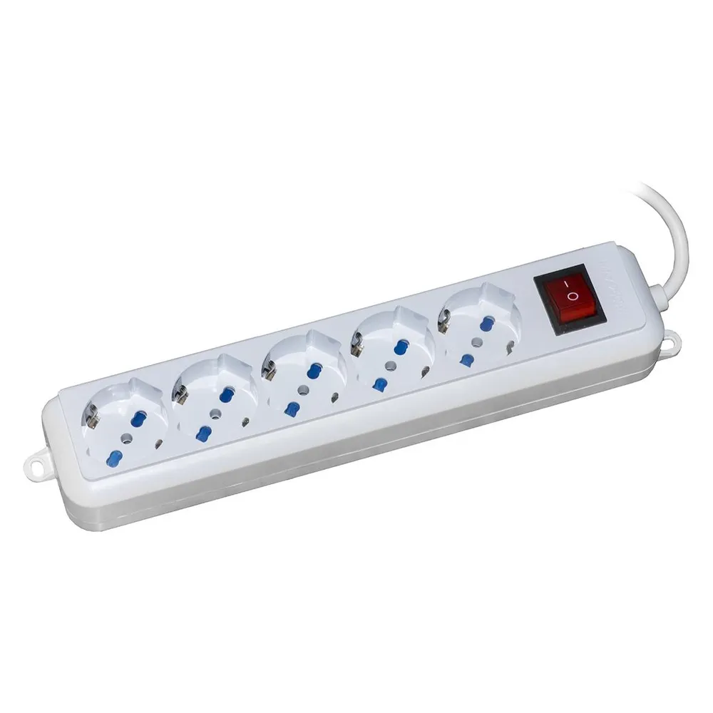 Digitus Multipresa 5 prese Universali Ita/Schuko 10/16A