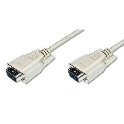 Digitus AK-310100-030-E VGA-Kabel 3 m VGA (D-Sub) Beige