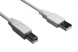 USB 2.0 Kabel A Stecker auf B Stecker, 3m