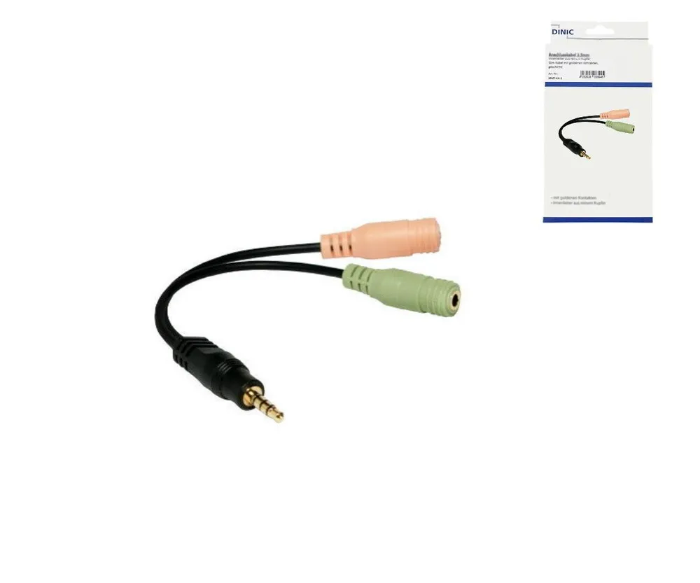 Y-Adapter 4pin Stecke auf 2x3
