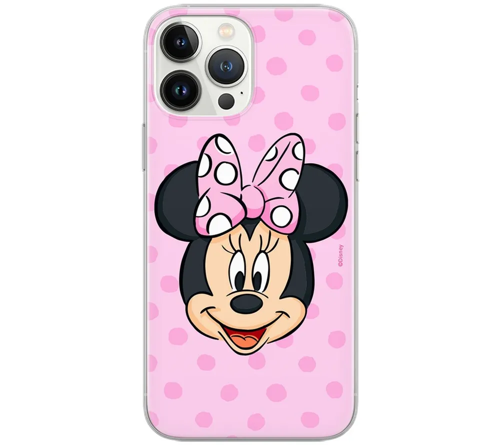 Disney Handyhülle Handyhülle Minnie 057 Disney Full Print Pink