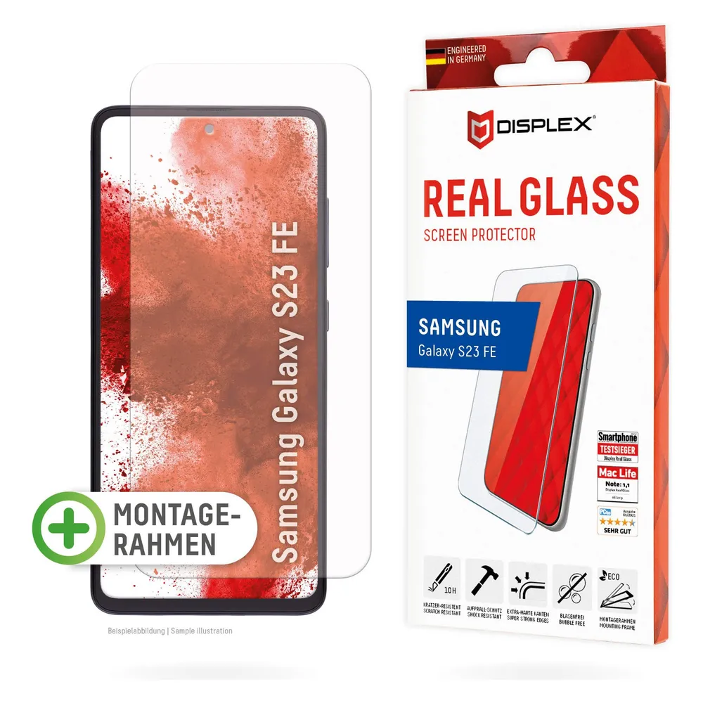 Displex Real Glass, 2D Panzerglas (Samsung Galaxy S23 FE)