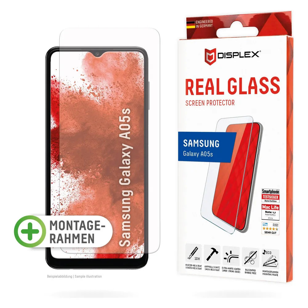 Displex Real Glass, 2D Panzerglas (Samsung Galaxy A05s)