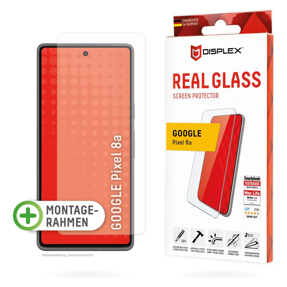 Displex Real Glass, 2D Panzerglas (Google Pixel 8a)