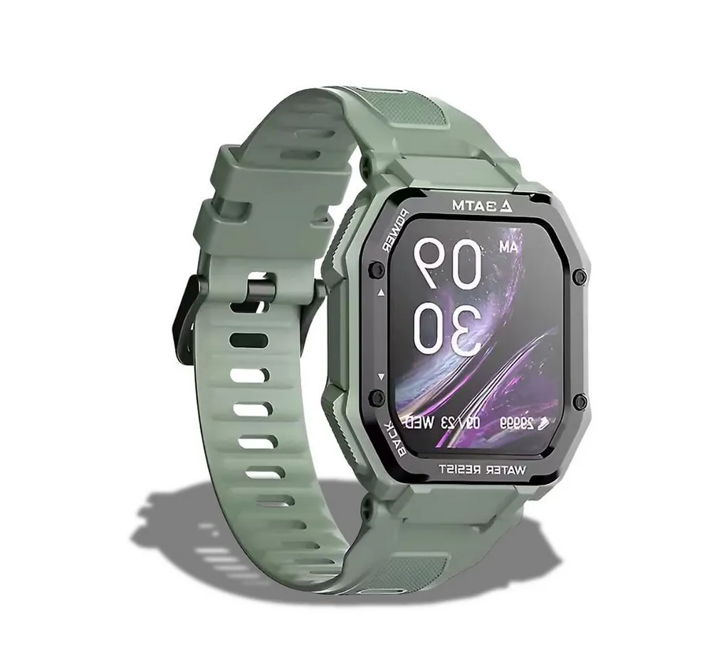 Diyarts Smartwatch (4,3 cm), Smartwatch, Silikonarmband, Ladekabel, Bedienungsanleitung, 1,69″ Touchscreen · 20 Sportmodi · 3 ATM · Bluetooth