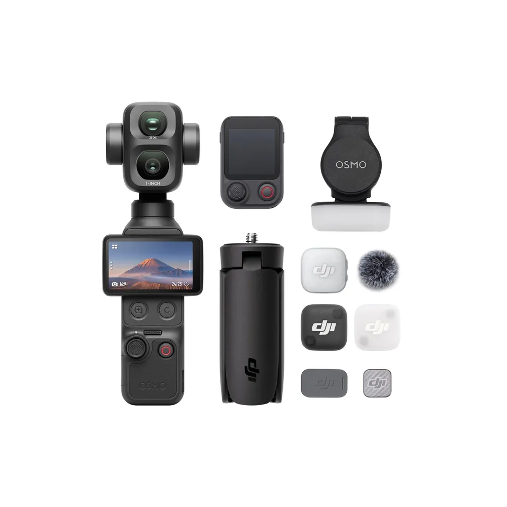 Gimbal Osmo Pocket 4P Vlog Combo