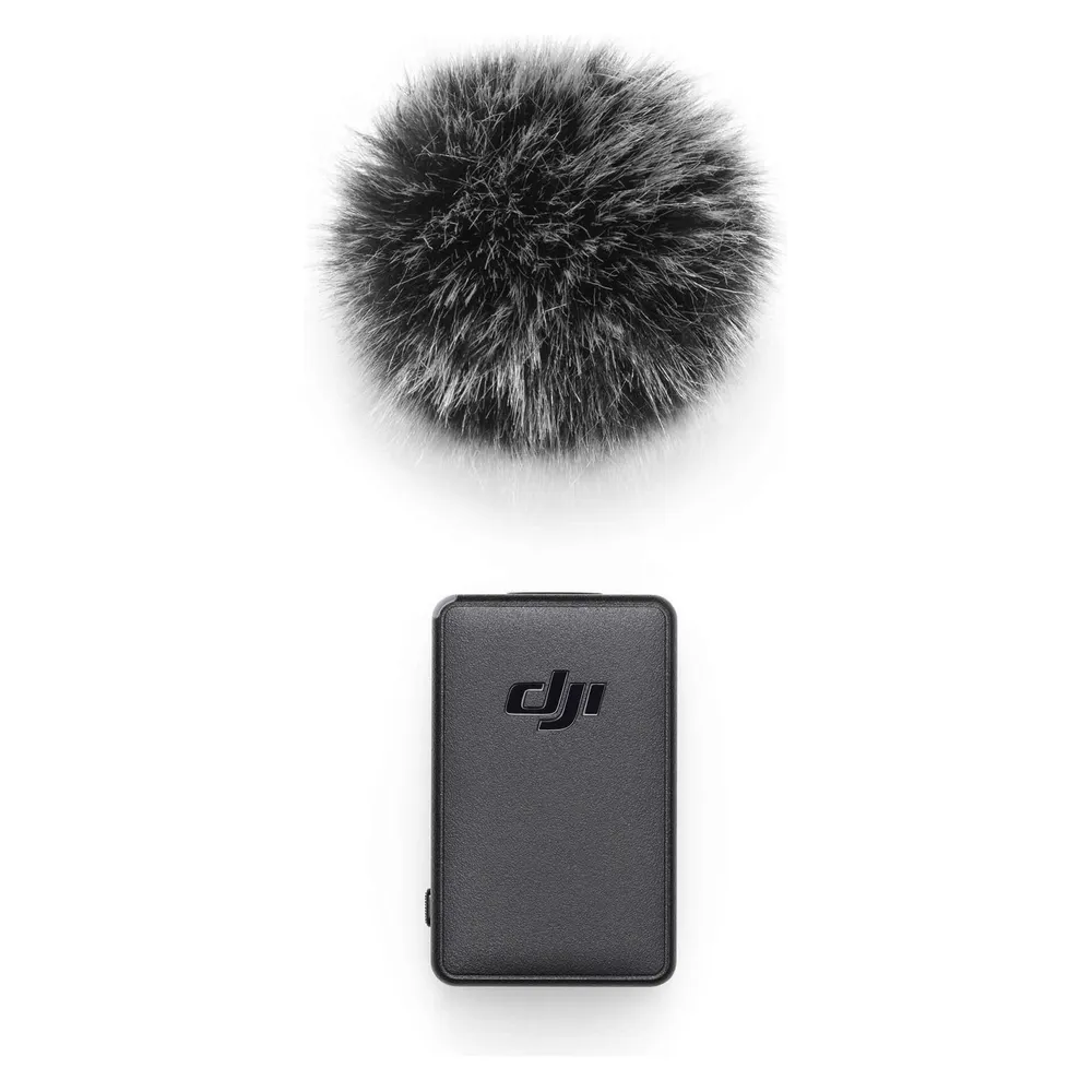 Mikrofon DJI Wireless Kontakt Sender kabellos mit Windschutz