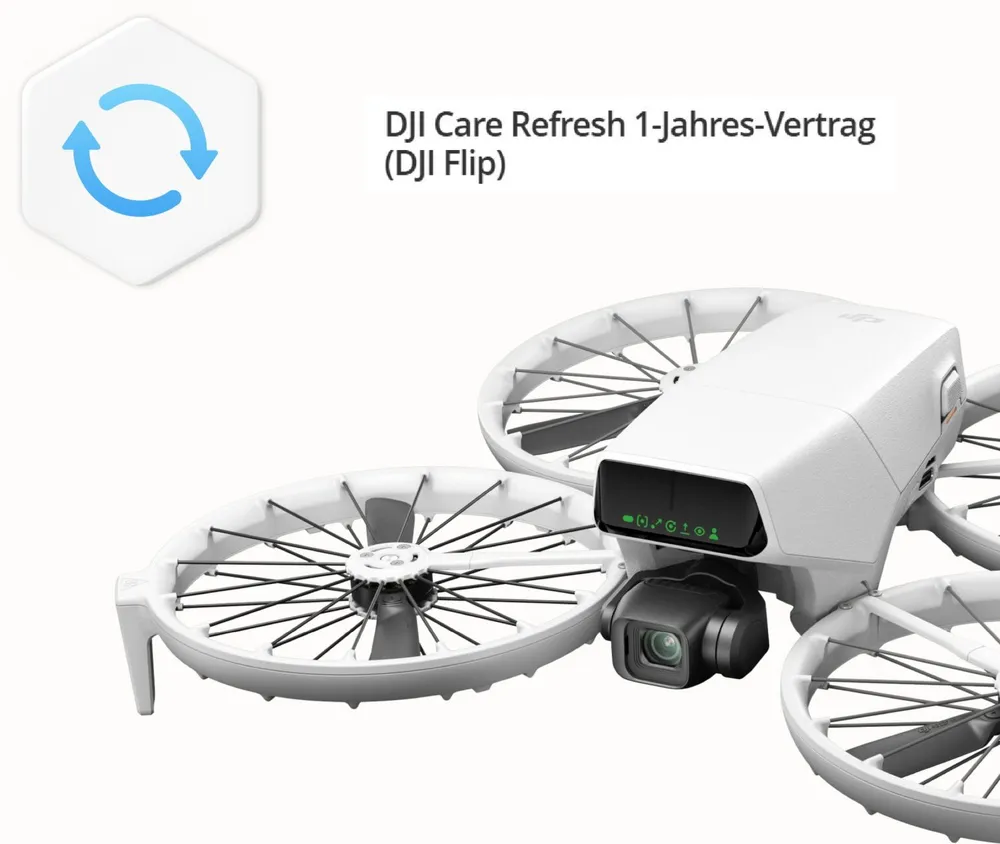 DJI Care Refresh - 1 Jahr (Flip) - E-Key