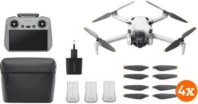 DJI Mini 4 Pro Fly More Combo + BlueBuilt Ladegerät