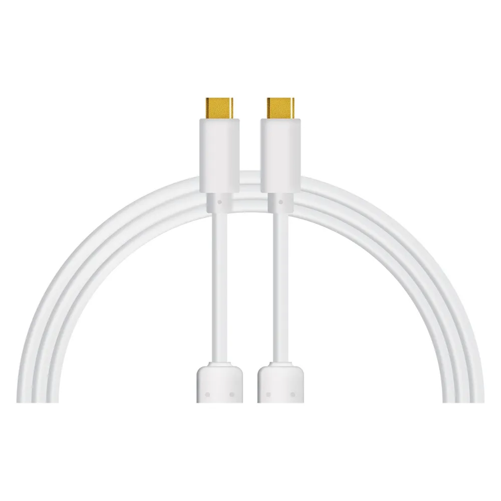 DJTechTools Chroma Cables USB-C to C 2m - White