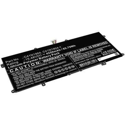 Akku für Laptop ASUS 15.48V 4250mAh 66Wh Li-Po C41N1904