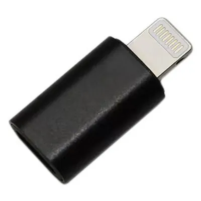 Datenblocker-Adapter DLH DY-TU5073 Lightning Stecker/Buchse schwarz