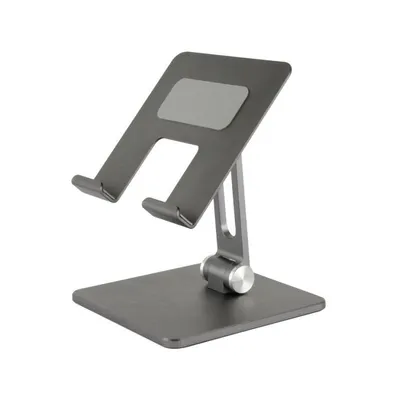 Passivhalterung für Tablet DLH DY-DU4775 bis 13" Aluminium schwarz