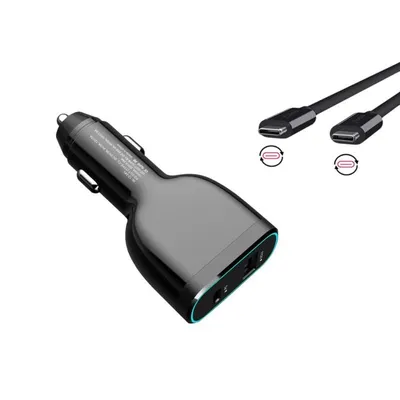 Auto-Ladegerät DLH DY-LI4060 USB-C 78W Power Delivery und QC 3.0