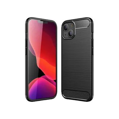 Funda para móvil DLH DY-PS4915 Silikonhülle schwarz für iPhone 14 6,1"