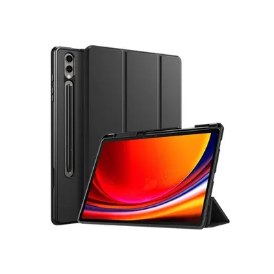Futter Folio DLH für Samsung Galaxy Tab S9+ 12.4" Schwarz