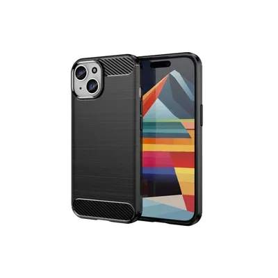Funda para móvil DLH DY-PS5160 Cover Silikon Schwarz für iPhone 15 6,1"