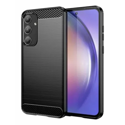 Hülle DLH DY-PS5295 Silikon Schwarz Kratzfest für Samsung Galaxy A35