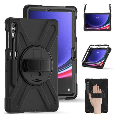 Hülle DLH DY-RC5017 für Samsung Galaxy Tab S9+ 12.4" Schwarz