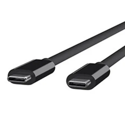 USB-C zu USB-C Kabel DLH DY-TU2704B 1 m USB 2.0 Schwarz
