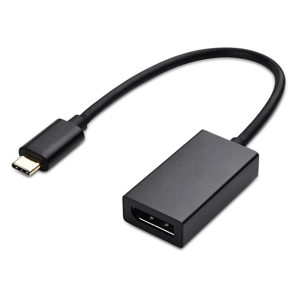 Adapter USB-C auf DisplayPort 0,21 m 4K 60 Hz Schwarz DLH